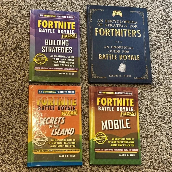 fortnite Other - An Unofficial Fortnite Guide Battle Royale Hacks 4 Hardcover Collection